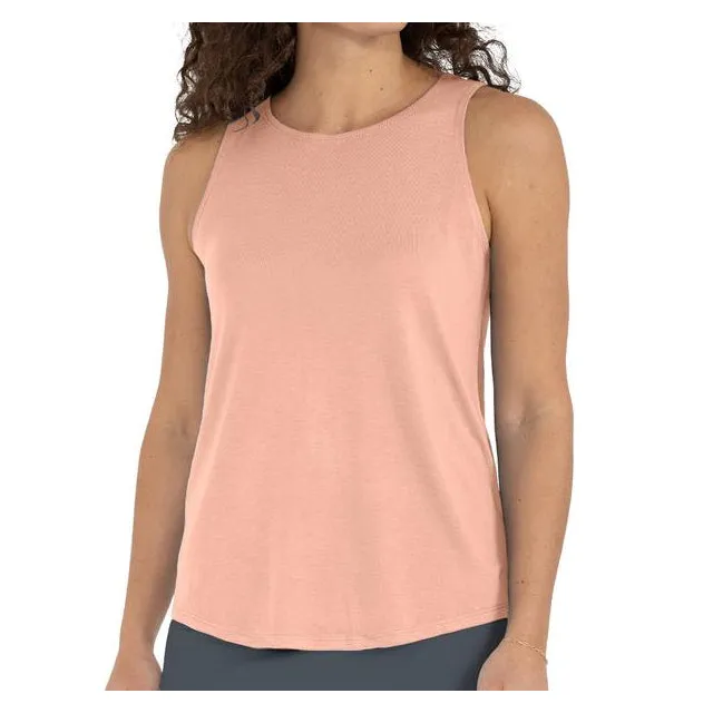 Non Irritating Label TearResistant Blends Women's Bamboo Highline Tank