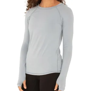 Women's Bamboo Midweight Long Sleeve AntiStatic Material MultiFunctional Pocket Placement