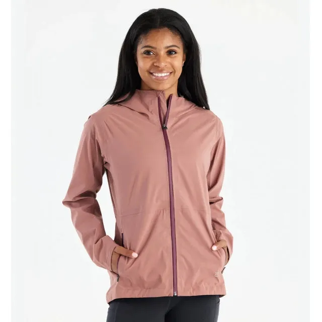 Womens Cloudshield Rain Jacket Windproof Wear