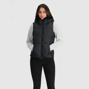 Women's Coldfront Hooded Down Vest II attractive charm Light Reflective Trim