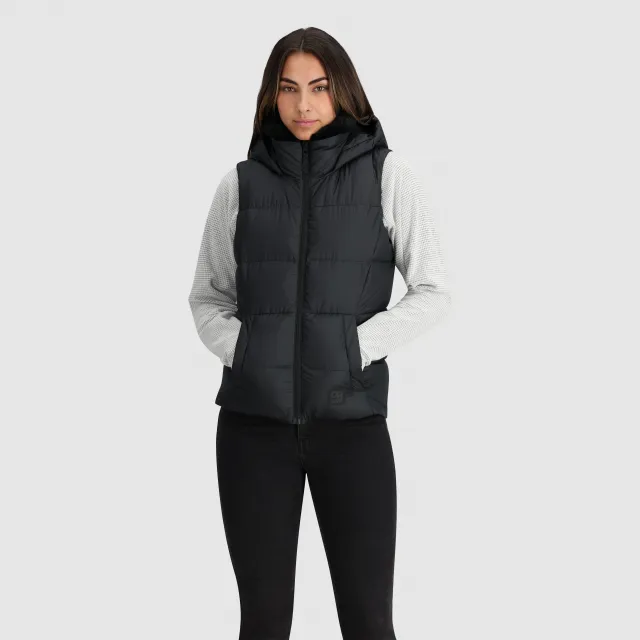 Layered Structure Women's Coldfront Hooded Down Vest II