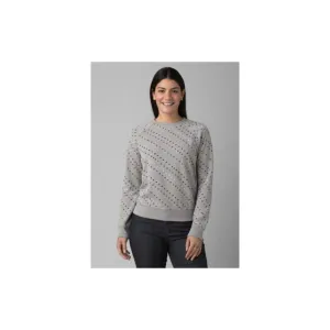 Women's Cozy Up Sweatshirt Airy Mesh Lining Convertible Design