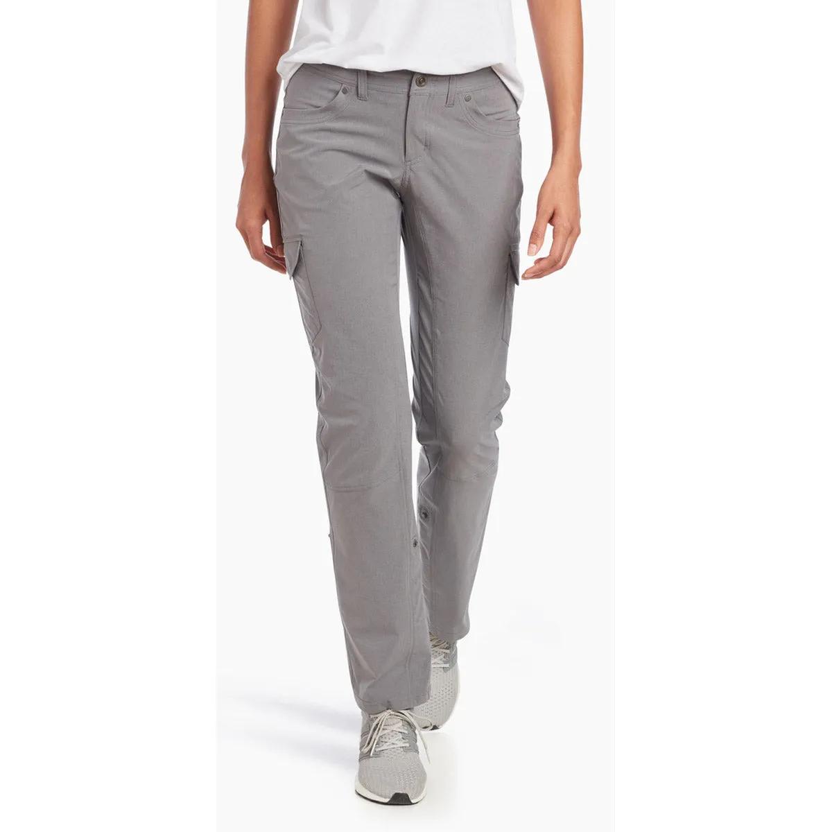 Chic Comfort CompressionFitFabric Women's Freeflex Roll-Up Pant - 32" Inseam