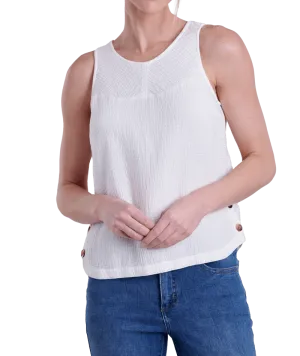 Snag Proof Weave Tailored Placket Women's Klover Tank
