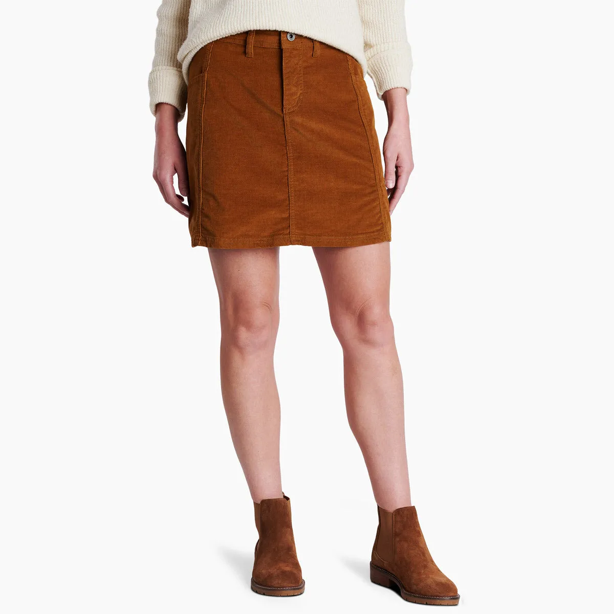 Women's Lydia Skirt Suede Feel Timeless Piece