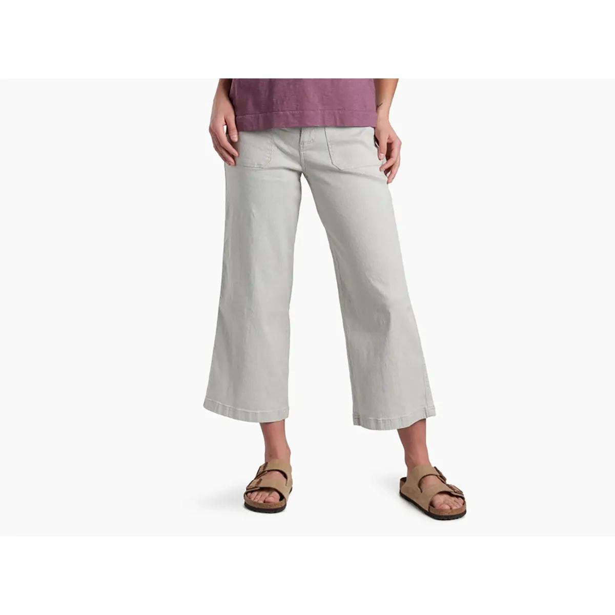 Breathable Comfort Fit Smart Stretch Women's Seaboard Wide-Leg Crop - Regular