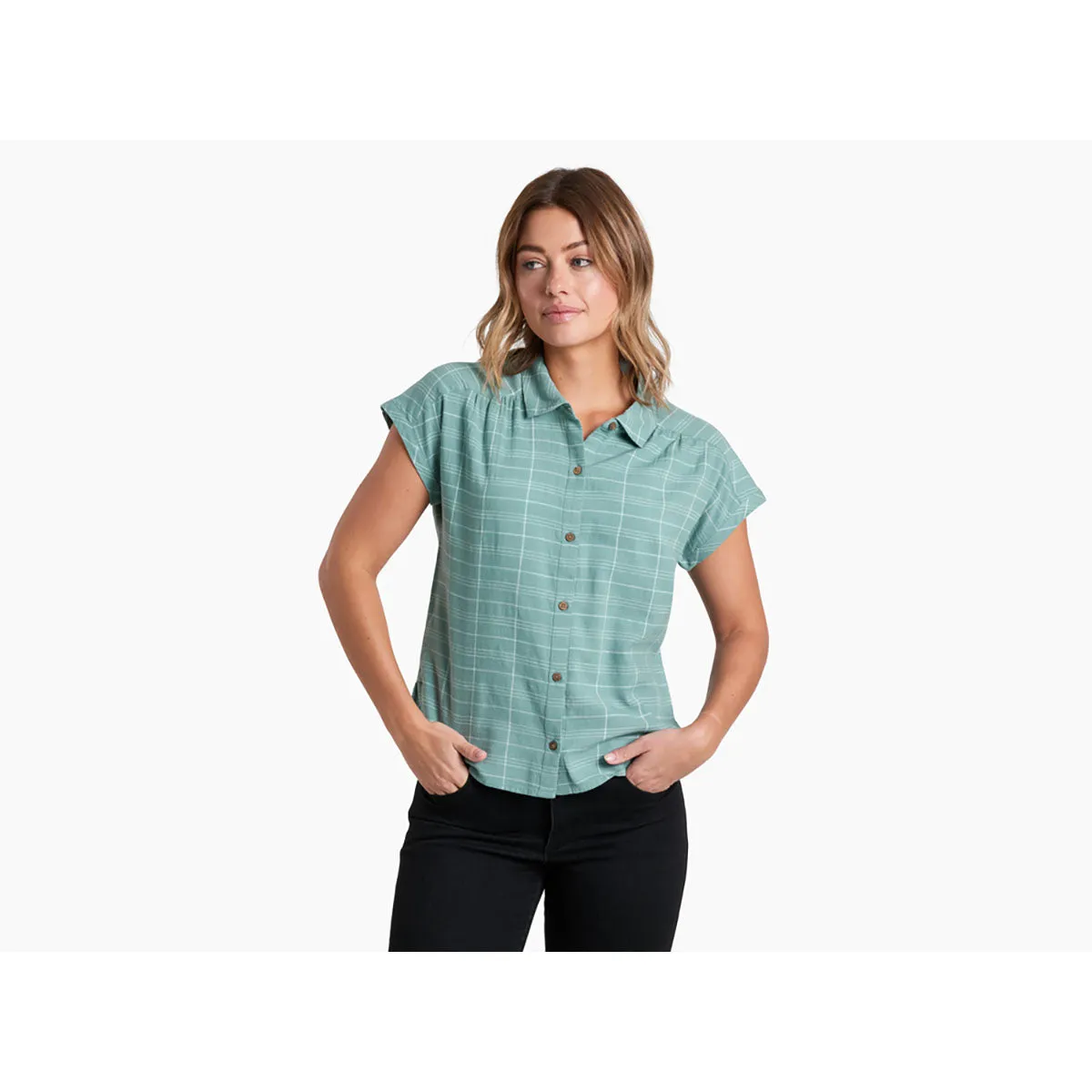 ZeroWasteProduction Office Attire Women's Wylde Short Sleeve