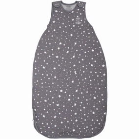 Bright colored children's clothes Pre - teen Woolino Merino Wool 4 Season Sleep Bag ULTIMATE - Gray Stars