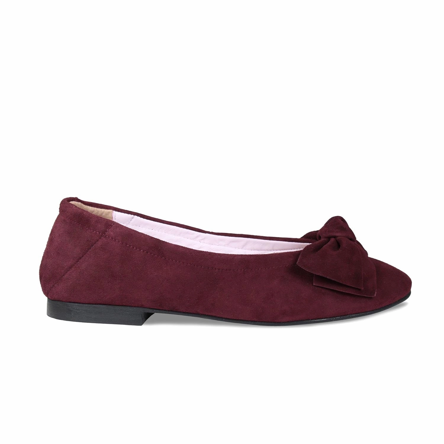 Shock Absorbing Footwear Beach Walk Lola: Plum Suede