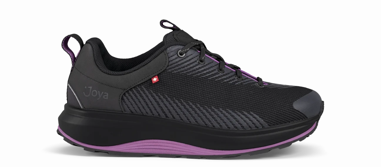 Open Fit Arch Support Design Joya Shoes Maui Black