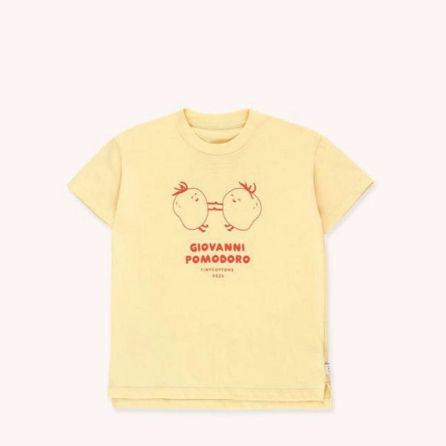 TINYCOTTONS Kids "GIOVANNI POMODORO" TEE in lemonade/red 044 Lounge - Wear