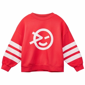 Comfortable Loose Wynken Kids Glide Sweat - Red