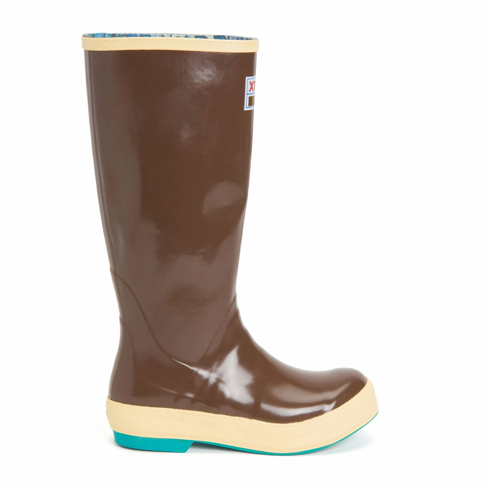 Quick Fit XtraTuf Fishe Wear 15" Legacy Rain Boot (Women) - Brown/Totally Tarpon