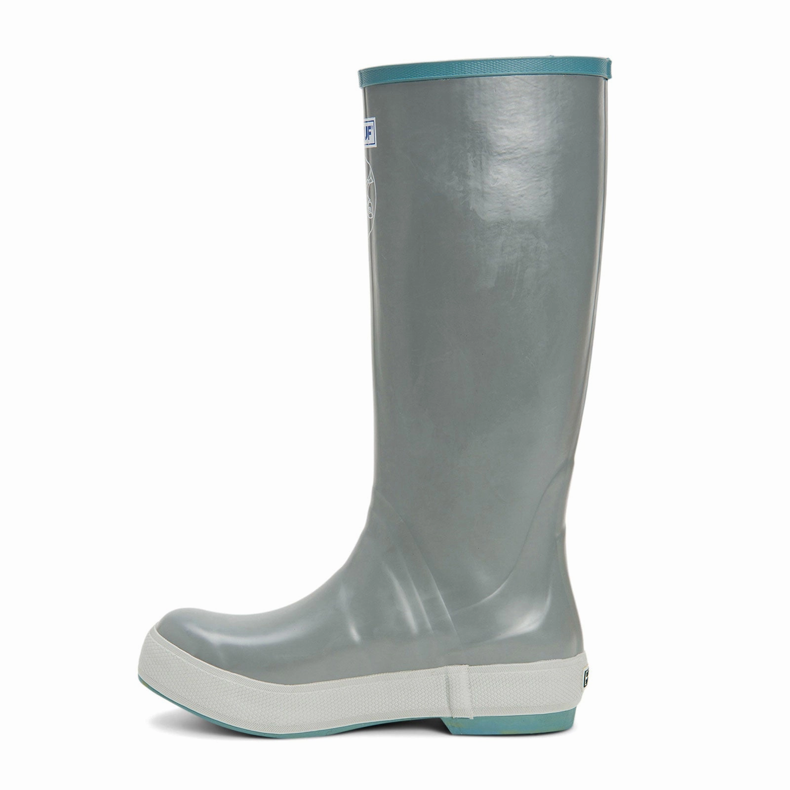 All-Purpose Wear Stylish Leather XtraTuf Salmon Sisters 15" Legacy Rain Boot (Women) - Gray/Sand Dollar