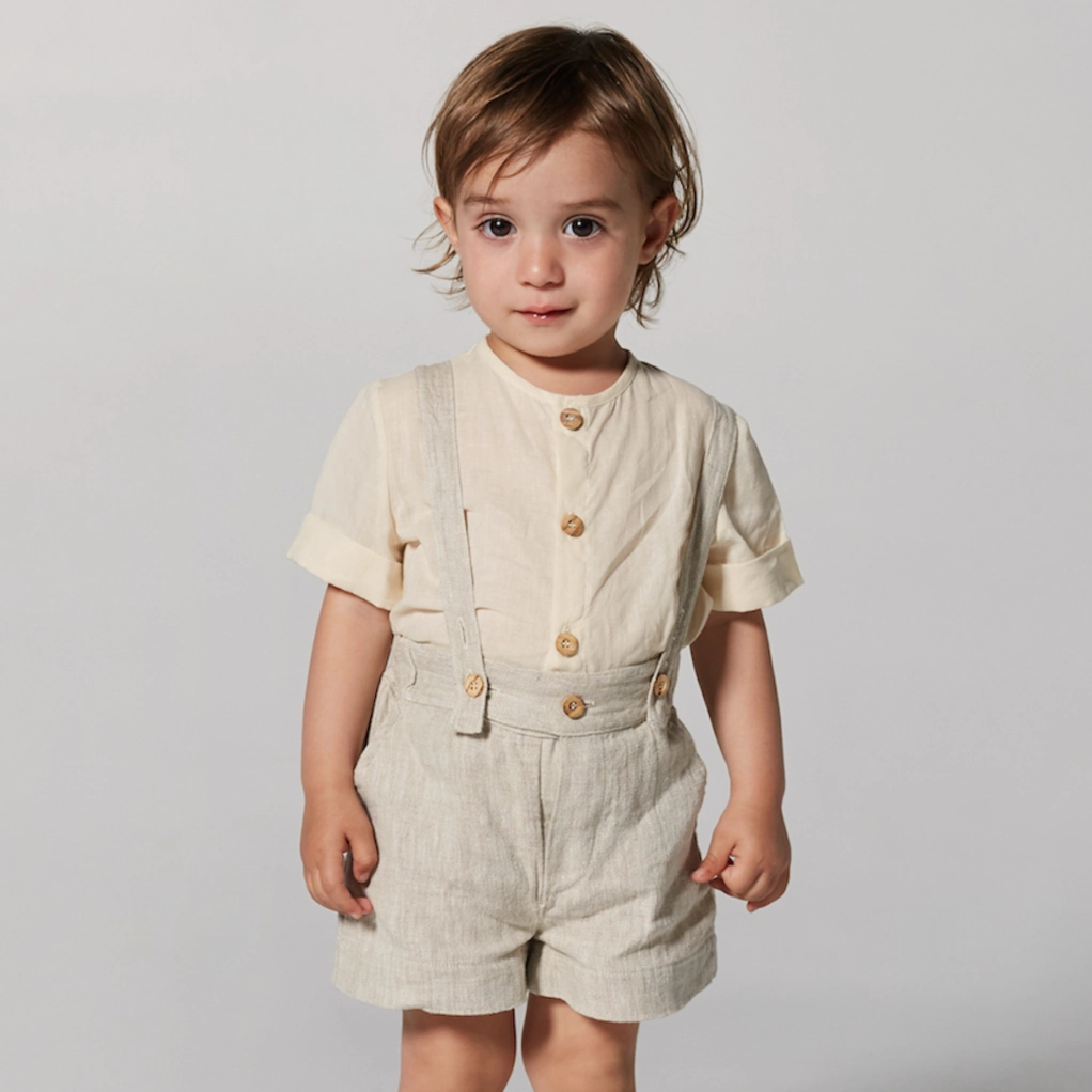 Naughty Basketball wear for kids yellowpelota Kids Arthur shirt in Natural BL35