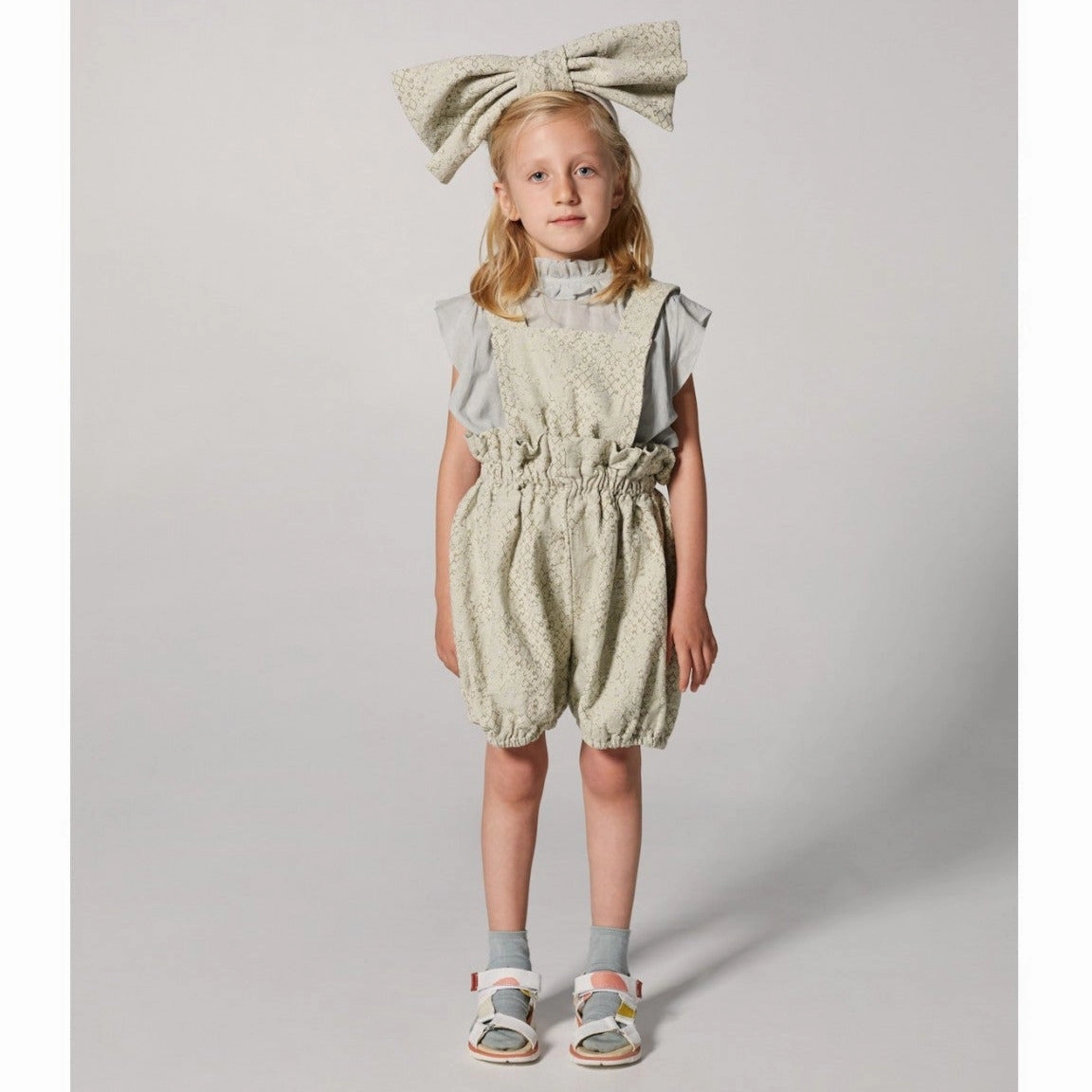yellowpelota Kids Catalina Blouse in Grey BL30 Play - wear