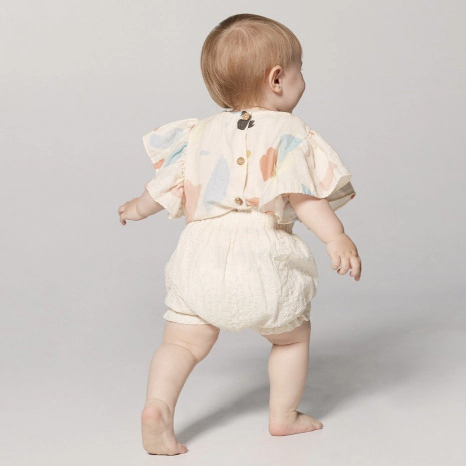 hypoallergenic yellowpelota Kids Promenade Bloomer in Natural