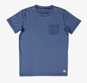 Youth Rise Above Tee - Navy Blue Corduroy clothes for kids