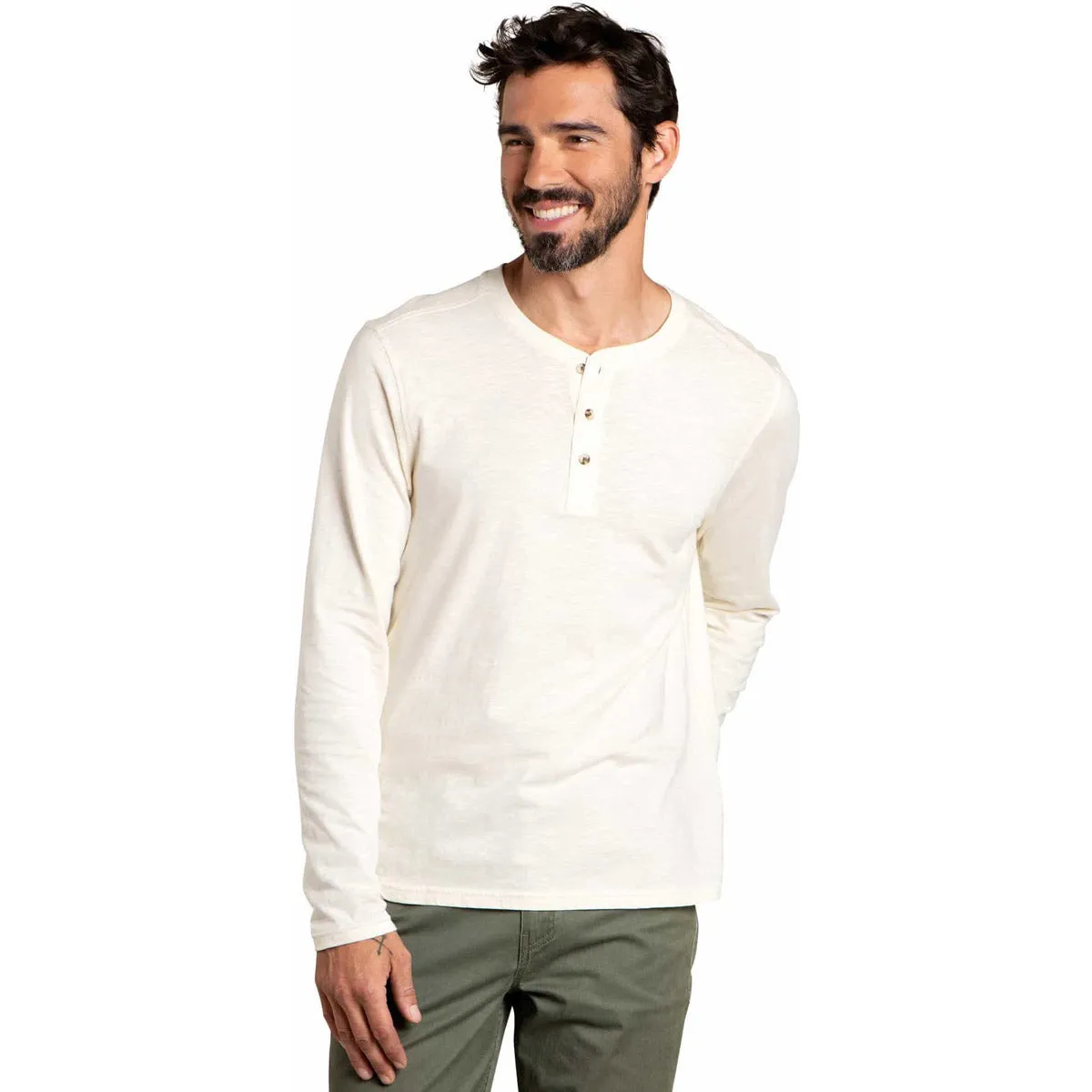 Men's Primo Long Sleeve Henley Wrinkle-Free