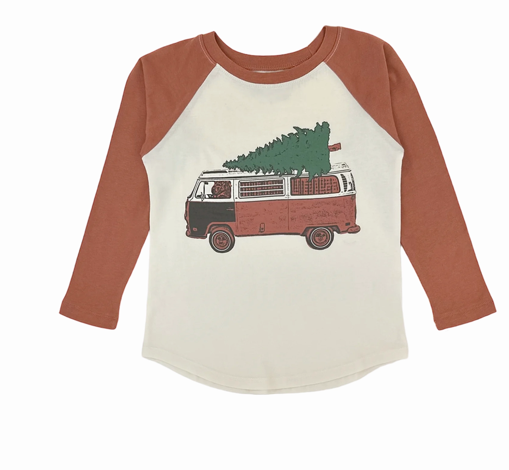 Attractive Tennis wear for kids Long Sleeve Raglan- Christmas Mobile
