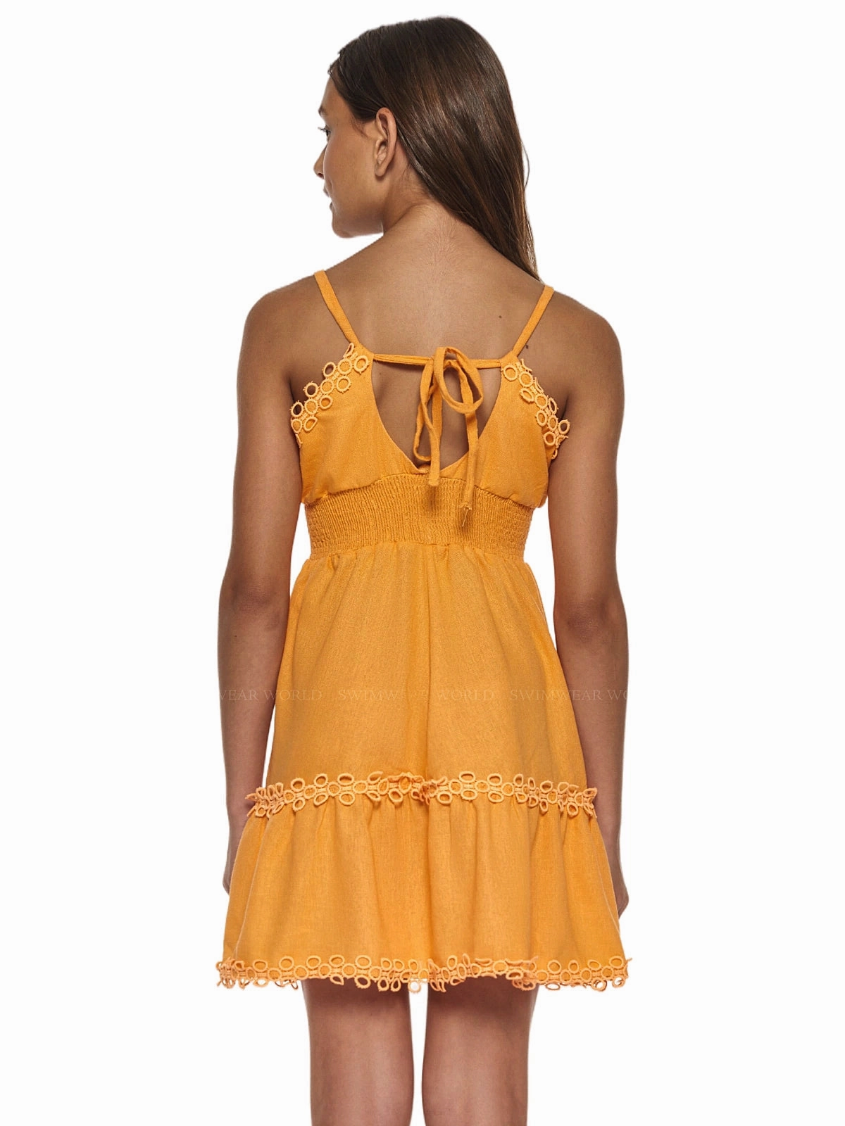 Resort wear for kids Zoe Dress, Mango Tango